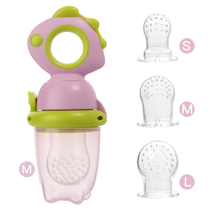 Silicone Push-Pop Feeder and Teether